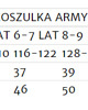 t-shirty dla chłopców Koszulka Army 3