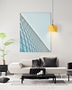 lampy wiszące Elegancki żyrandol do salonu SALLO z diamentowym kloszem 3