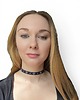 chokery Folkowy choker z koralików z motywem gwiazdy, naszyjnik handmade 4