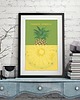plakaty Ananas - plakat fine art, giclee 6