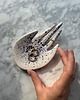 pojemniki na biżuterię Ceramiczna Łapka Handmade Talerzyk na Biżuterię Niebieskie Ciapki 1