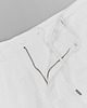 spodnie męskie Spodnie lniane lenta białe slim fit 1