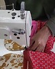 torby na ramię Torebka kopertówka listonoszka damska dwa paski skórzana bordo eko OLIVKA 6