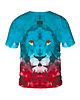 t-shirt damskie Damski T-shirt DR.CROW LION TRIANGLE 1