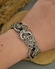 bransoletki wire wrapping Bransoleta szeroka czarny onyks wire wrapping stal chirurgiczna 6