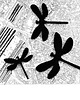 broszki FeltDragonflyTrio 2