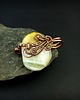 broszki Agat broszka wire wrapping 8