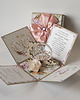 kartki scrapbooking 60 rocznica ślubu, diamentowe gody, exploding box, kartka 3d 2