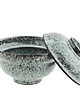 miski i misy Miska z pokrywką miseczka ceramiczna turkusowa 15cm 1