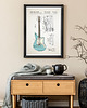 plakaty Plakat Gitara elektrycza Fender - patent 1
