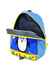 torebki, worki i plecaki dziecięce Plecak do przedszkola niebieski 3+, pingwin, zapinany z przodu, A4 3