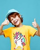 t-shirty dla dziewczynki Koszulka dziecięca z nadrukiem Unicorn dab 2