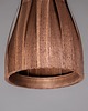 lampy wiszące Drewniana lampa 1