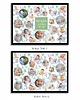 plakaty Plakat personalizowana metryczka z datą narodzin, kolaż 4