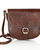 torby na ramię Torebka przez ramię włoska listonoszka skórzana - MARCO MAZZINI brąz 1