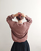 bluza bez kaptura damska Bluza Wafel "W_02" orzech 2