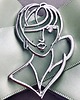 broszki Brosza  Woman Power NEW 12