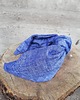 opaski do włosów Opaska lniana denim 1