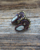 kolczyki soutache Kolczyki soutache Jesienny liść 4