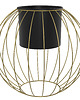 kwietniki Kwietnik metalowy loft design Ball GOLD śr. 43cm 3