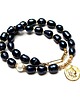 chokery Pearls /navy blue/ perły naturalne vol. 8 /02.06.26/ - naszyjnik 5