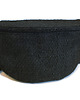 saszetka nerka Czarna nerka pleciony materiał boho na ramię pojemna 1