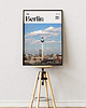 plakaty Minimalistyczny plakat Berlin Niemcy - Do salonu, sypialni, biura 4
