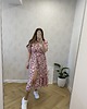 sukienki midi damskie Sukienka Midi z Rozcięciem, Letnie Sukienki Midi w Kwiaty - 2 WZORY 5