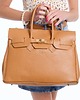 torby na ramię Torba skórzana Shopper- ruda / camel  (7116) 8