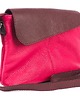 torby na ramię Torba typu mała listonoszka VICKY różowo-bordowa 8