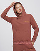bluza z kapturem damska Bluza hoodie COZY Cognac damska 4