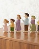 klocki i zabawki drewniane Zestaw 6 drewnianych figurek członków rodziny 2
