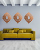 inne DEKORACYJNY PANEL AŻUROWY, SANTILLANE, DEKORACJA ŚCIENNA 3D, ORNAMENT, TRYPTY 3