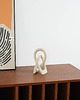 figurki i rzeźby Biała rzeźba abstrakcyjna, duński design, lata 80, produkcja: Dania 1