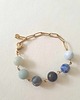 bransoletki z kamieni naturalnych Bransoletka FANABERIA kulki, kamień księżycowy, amazonit, labradoryt 1