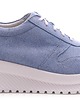 sneakersy damskie Sneakersy skórzane    (6752) 2