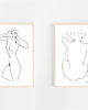 grafiki i ilustracje DWA PLAKATY abstrakcyjne Henri Matisse 1