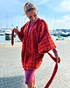 kardigany damskie Kimono wełniane 1
