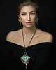 kolczyki soutache Navajo- etniczne kolczyki soutache 1