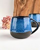 kubki Kubek Beczułka ręcznie robiony niebieski 320 ml - Borówka 3