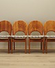 krzesła Komplet czterech krzeseł tekowych, lata 60, Niels Koefoed, Glostrup 1