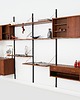 regały i półki Regał systemowy tekowy, duński design, lata 60, produkcja: Dania 1