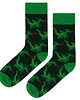 skarpetki męskie Skarpetki krakowskie smoki zielone skarpetki we wzory Kabak 1