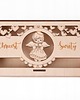 kartki scrapbooking Ozdobne pudełko na pieniądze CHRZEST ŚWIĘTY 2