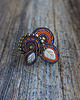 pierścionki - różne Jesienny pierścionek soutache 1