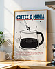 plakaty Plakat kawowy "Coffee-o-mania"- Druk Pigmentowy 3