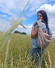 torby na ramię Duża torba worek na ramię z plecionki Beżowa 2