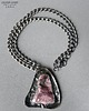 wisiory Unikalny wisior z surowym rodonitem. Oryginalny prezent handmade 1