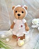 misie i maskotki Misia w sukience 2