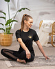 t-shirt damskie T-shirt do jogi AWAKEN - czarny l/xl 3